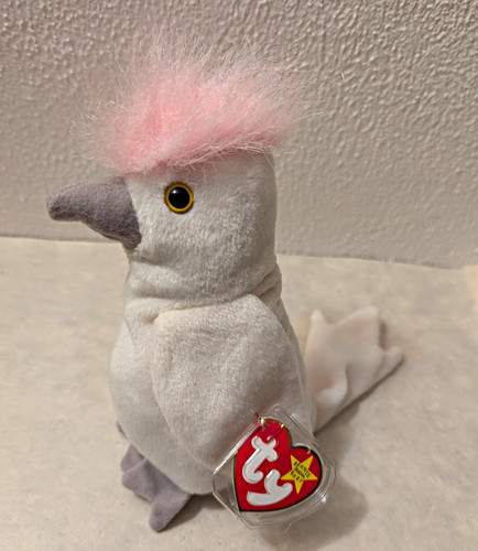 Beanie baby kuku white bird - kuku,