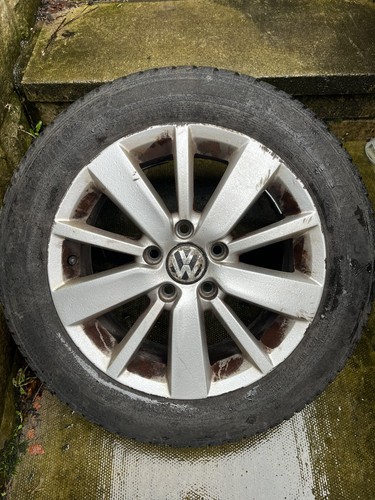 Golf front alloy wheel - vw,