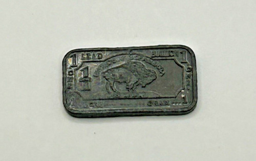 Lead one gram buffalo - gram,