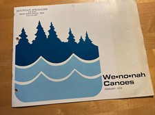 Wenonah Canoe 1978 Canoeing