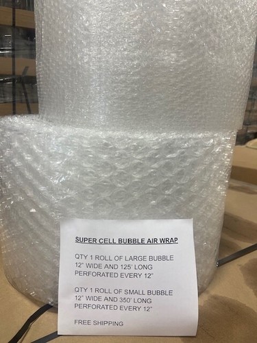 Small and large bubble - large,