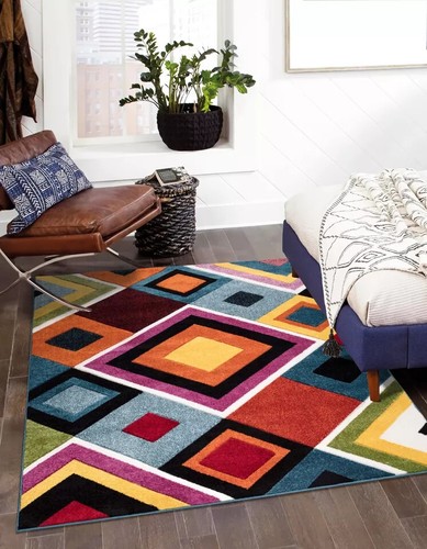 Multi coloured rug - multi,