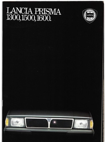 Lancia prisma 1983 1984 - lancia, 1983-1984