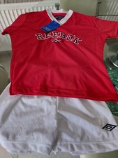 Official kids Red Reebok Top &