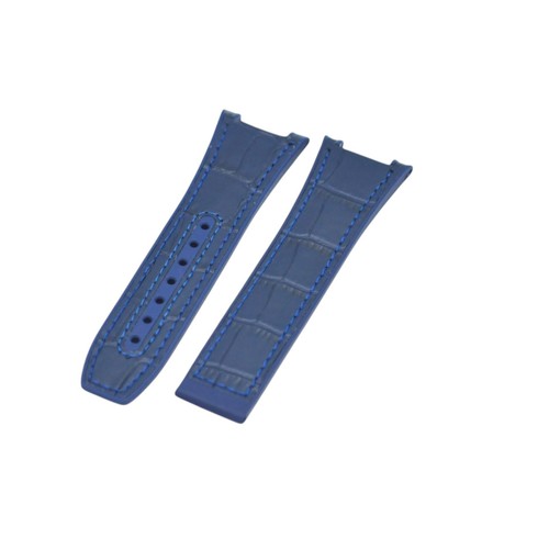 24mm blue leather - 24mm,