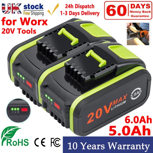 0ah for worx - 6.0ah,