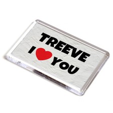 FRIDGE MAGNET - Treeve - I