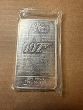 James Bond 007 10oz .9999 Fine