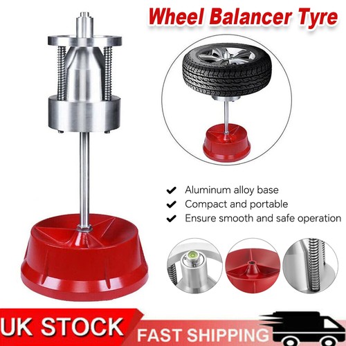 Portable wheel balancer - wheel, tyre