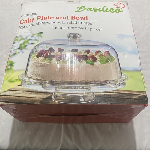Cake display stand footed - display,