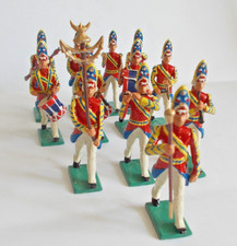 VINTAGE - BRITISH GRENADIERS BANDS MEN (1700-93) - TWELVE FIGURES