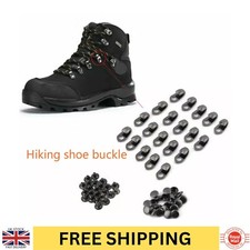 Speed Lace Hooks Repair Work Hiking Outdoor Boots Buckle Rivets Pack Of 6