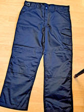 Scruffs Hardwear SF-03 Mens Black Work Chinos / Trousers - Size 38" (New)