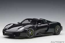 AUTOart - 1:12 Porsche 918 Spyder 2013 "Weissach Package" Black Metallic - Co...