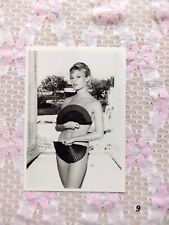  Brigitte Bardot  Collection Magie Noire  Black And White Vintage Postcard  