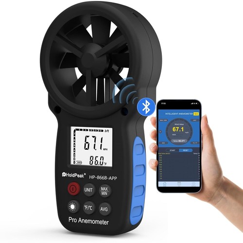 Bluetooth anemometer handheld - bluetooth,