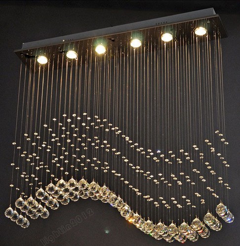New modern wave crystal - new,