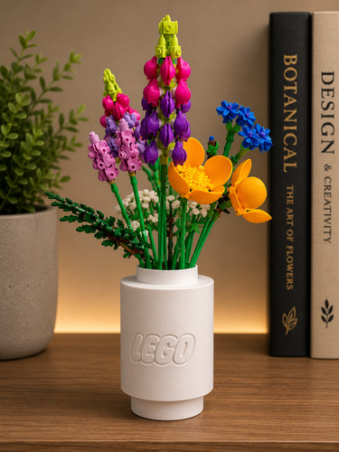 Artificial flower vase - artificial, for