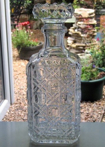 Heavy crystal clear pressed - heavy,
