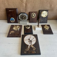 Vintage Sports Award Plaque