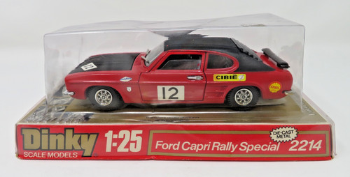 Dinky 2214 ford capri - dinky, rally