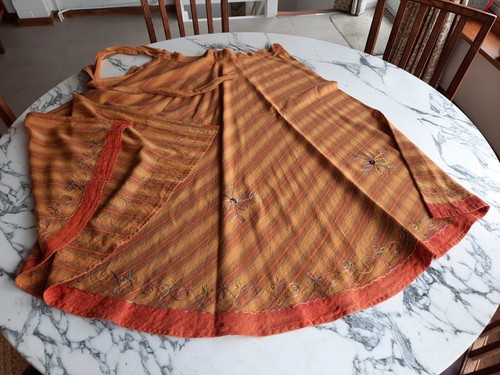 Boho hippy flared wrapover