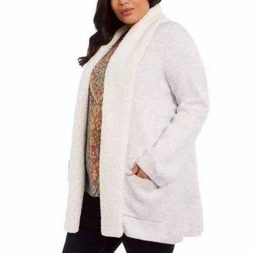 Style sweater faux sherpa - faux,