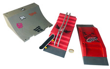 Tech Deck Scenery Terrain Steps Random & Finger Skate Board Bundle ncb