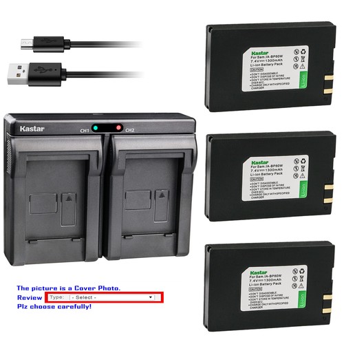 Kastar battery dual - dual, usb
