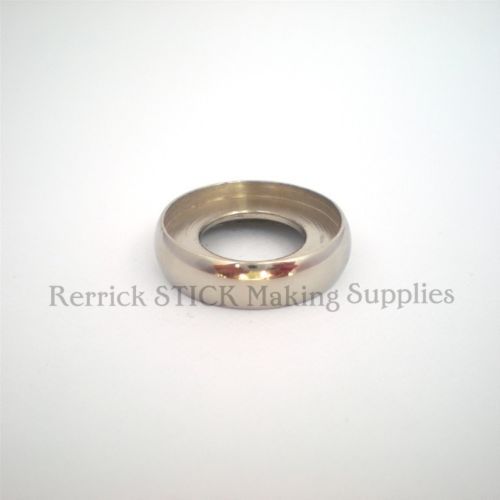 Nickle silver flange ring - silver,