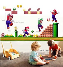 SUPER MARIO BROS Wall Stickers