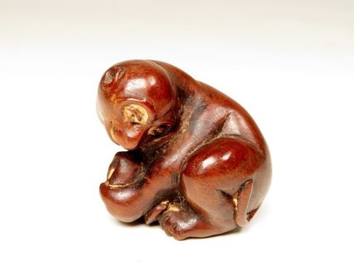 Japan antique netsuke wood - antique,