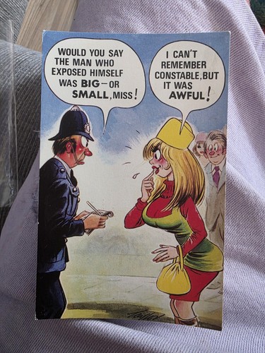 Bamforth saucy seaside - saucy,