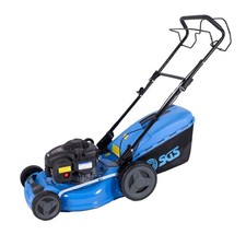 SGS Petrol Self-Propelled Push Lawn Mower 46 cm, Rotary 125cc 4-Stroke Lawnmower