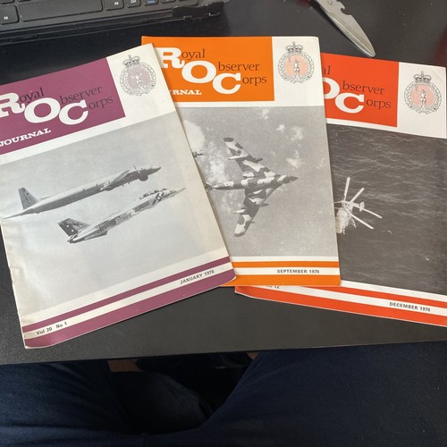 Royal observer corps - observer, journal