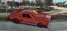 RARE  (2009) Hot Wheels '67 Shelby GT-500, Red Ford Mustang
