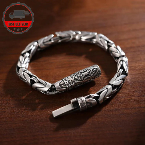 Mens solid viking engraved - mens,