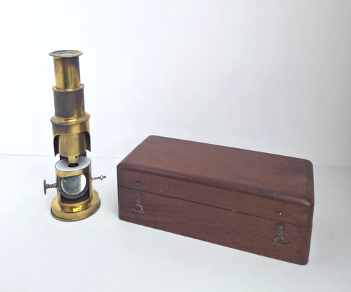 Antique brass field - brass,
