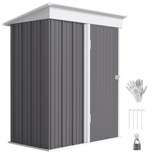Outsunny steel garden shed - garden,