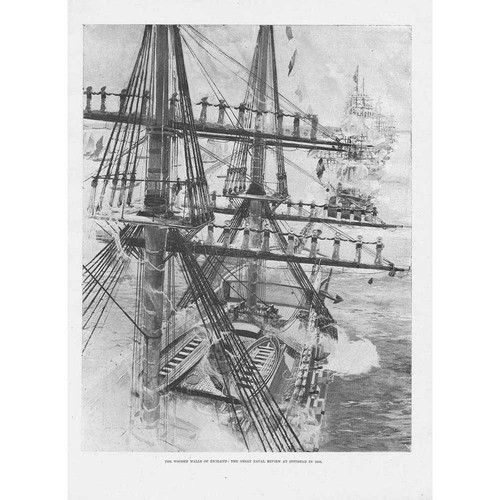 The great naval review - great,