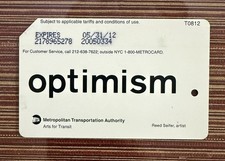 NYC MTA Metrocard Subway