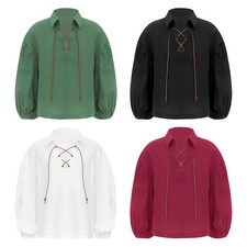 Kids Boys Costume Performance Scottish Jacobite Show Cosplay Holiday Tops Loose