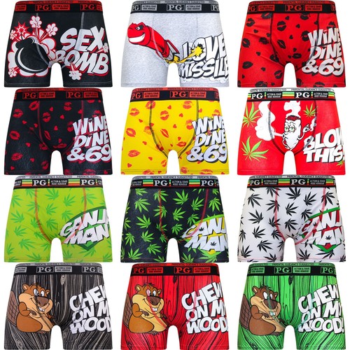 New mens rude boxer shorts - mens, pg