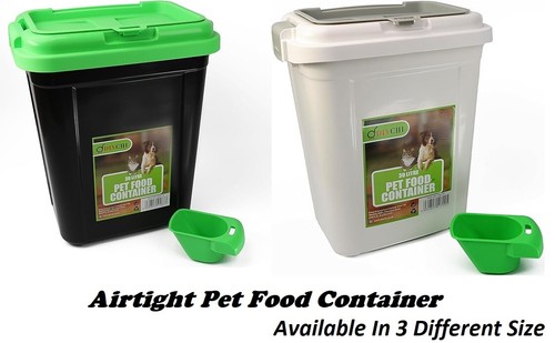 Airtight pet dry food storage - airtight,