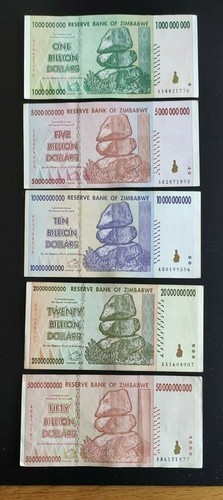 Zimbabwe billion dollars