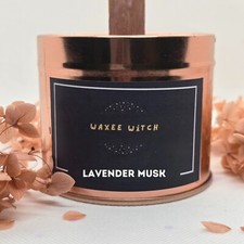 FINAL SALE-Handmade LUXURY FLOWER Collection Scented Soy Wax Candle