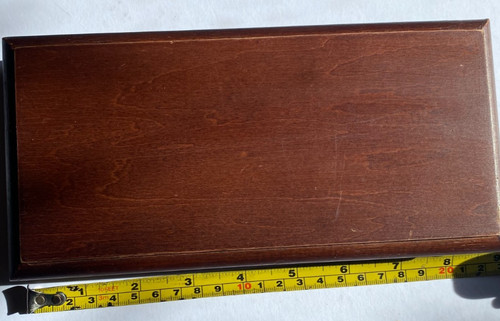 Small wooden teak storage - wooden,