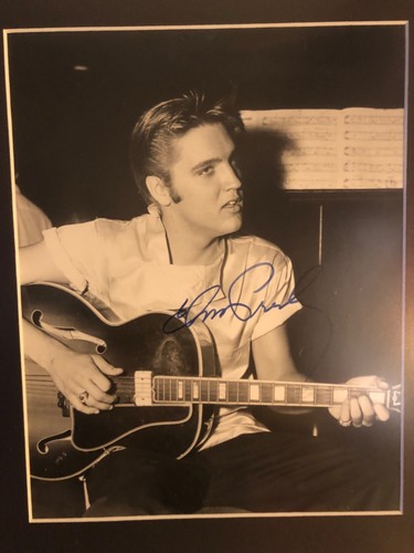 Elvis presley autograph - elvis,