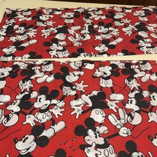 Handmade Mickey Mouse Curtains