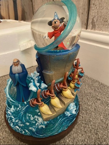 Rare disney fantasia snowglobe - disney,